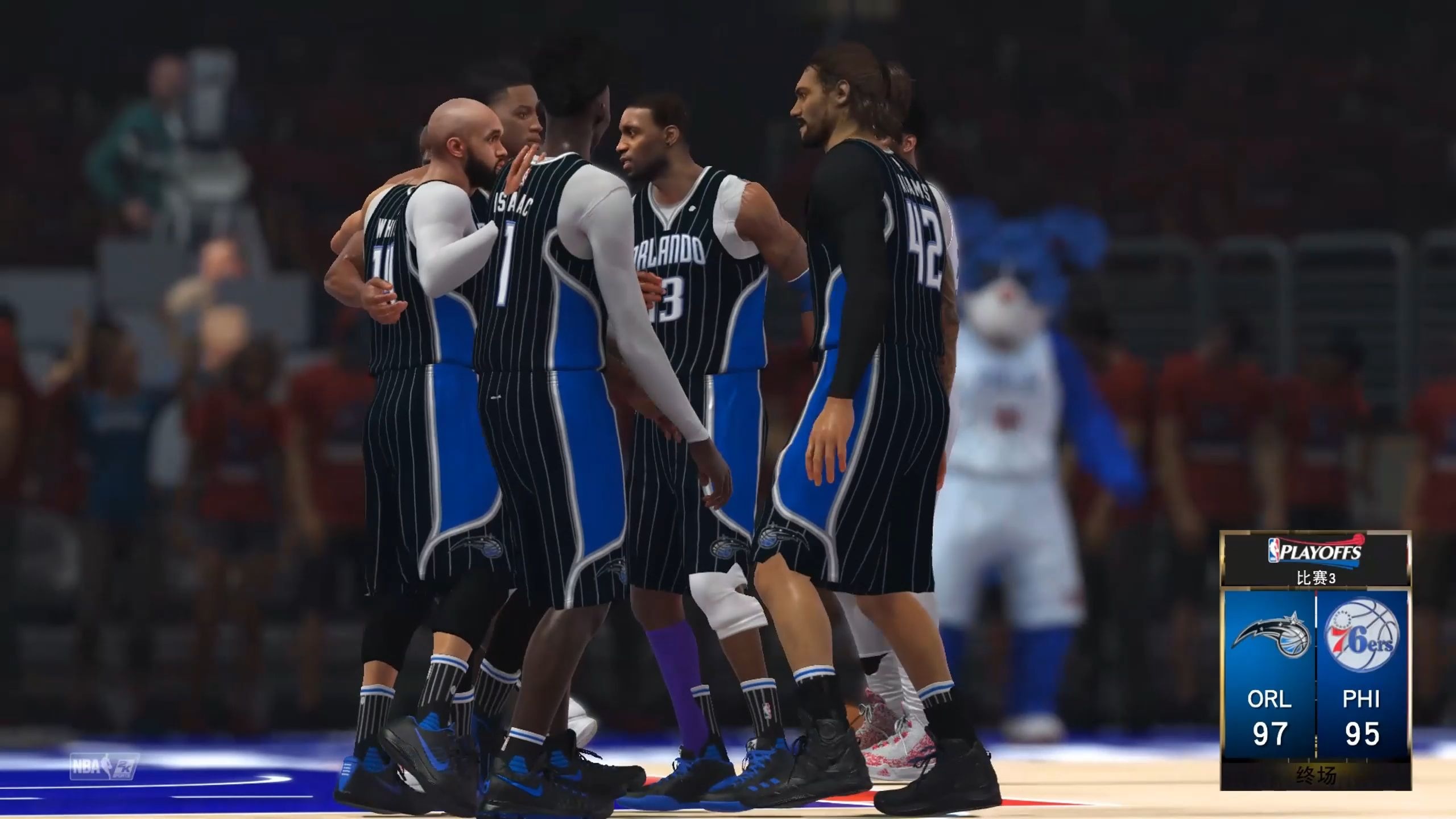 老鹰绝杀时刻,关键时刻神级表现点燃赛场,魔术迎来胜利!